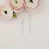 Handmade 7-Stone Round Cut Dancing Earrings