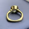 5ct Cushion Cut Aquamarine European Shank Engagement Ring