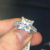 Vintage 4ct Princess Cut Ring