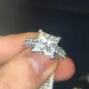 Vintage 4ct Princess Cut Ring