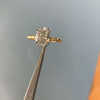 Handmade 2.03 CT Oval Cut Engagement Ring in Yellow Gold Tone