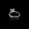 1.5ct Cushion Cut Blue Sapphire Vintage Engagement Ring