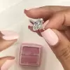 Handmade 2.5 CT Marquise Cut Ring in Rose Gold Tone