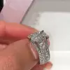 2ct Pear Cut Split Shank Engagement Ring