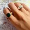 4.1ct Cushion Cut Twisted Engagement Ring