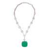 120ctw Cushion Cut Yellow Sapphire Statement Necklace
