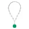 120ctw Cushion Cut Yellow Sapphire Statement Necklace