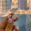 2ct Brilliant Round Cut  Diamond Stud Earrings