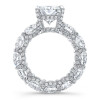 Handmade 5.0 CT Radiant Cut Sterling Silver Ring