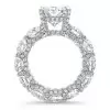 Handmade 5.0 CT Radiant Cut Sterling Silver Ring