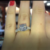 Handmade 3 Ct Round Cut U Prong Sterling Silver Ring