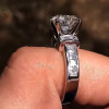 2ct Round Cut Classic Art-deco Engagement Ring