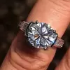 2ct Round Cut Classic Art-deco Engagement Ring