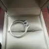 Handmade 1.5 CT Round Cut Split Shank Engagement Ring