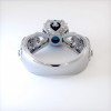 Handmade 1.5 CT Round Cut Vintage Engagement Ring