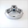 Handmade 1.5 CT Round Cut Vintage Engagement Ring