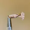 2ct Pear Cut Intertwined Halo Engagement Ring in Gold
