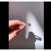 1.5 Ct Round Cut Three Stone Setting Engagement Ring