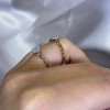 1CT Twisted Band Ring in Sterling Silver