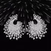 Contemporary Style Clustered Firework Statement Earrings