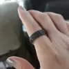 2.5ctw 8MM Five Row Paved Eternity Ring