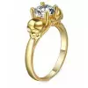 Handmade 1.5CT Skull Ring