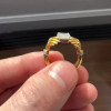 6ct Emerald Cut Love Hands Promise Ring