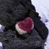 Angel Wing Ruby Paved Heart Cocktail Ring