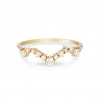 Handmade Halo 0.75Ct Pear Cut Rose Gold Wedding Ring Set
