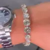 Round Cut Rivera Graduated Tennis Bracelet