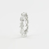 Handmade Pear Cut Eternity Women's Band