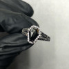 Coffin Cut  Black Gemstone Ring For Halloween  Special Offer