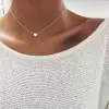 Simple Heart Pendant Necklace