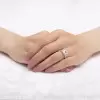 Handmade 3 Ct Heart Cut White Sapphire Ring