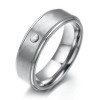 Handmade Classic Titanium Steel Men's Wedding Band