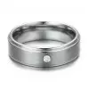 Handmade Classic Titanium Steel Men's Wedding Band
