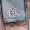 White Sapphire Ring & Bracelet Jewelry Set