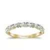 Handmade Unique Diamond Wedding Band