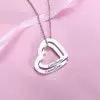 Interlocking Hearts Name Necklace