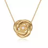 Love Knot Necklace in Gold