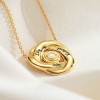 Love Knot Necklace in Gold