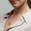 Love Knot Necklace in Gold