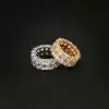 Double Eternity Men's Band Ring In Copper