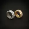 Double Eternity Men's Band Ring In Copper