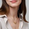  V-Necklace In Gold Plating