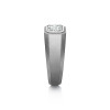 3.0ct Emerald Cut  Diamond Ring For Men