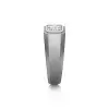 3.0ct Emerald Cut  Diamond Ring For Men
