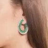12ctw Marquise Cut Nature Inspired Ruby Statement Earrings