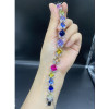 75ctw Multi-color Sapphire Statement Bracelet