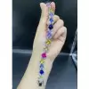 75ctw Multi-color Sapphire Statement Bracelet